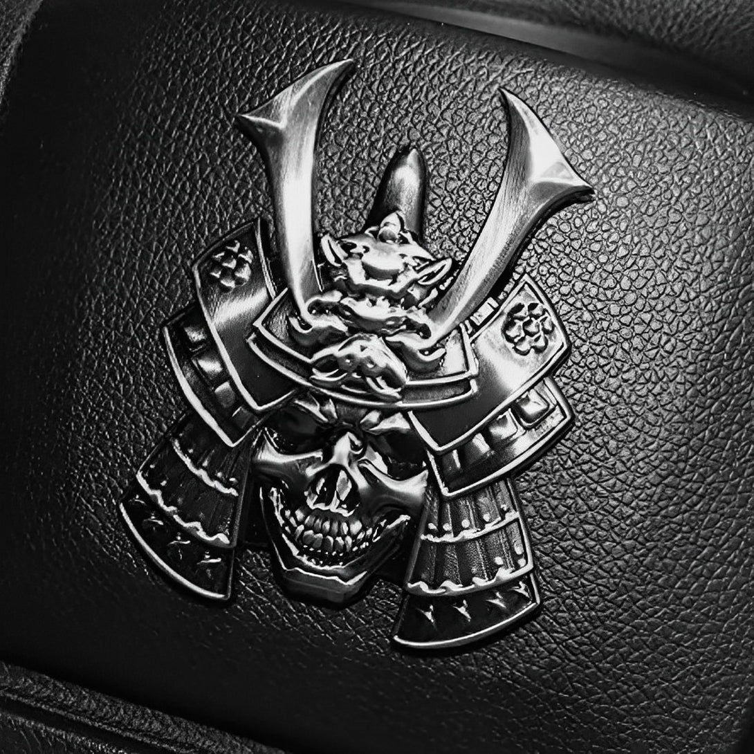 Ghost Samurai - 3D Metal Sticker - Car Decal - Metal Decal -2