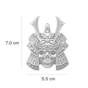 Ghost Samurai - 3D Metal Sticker - Car Decal - Metal Decal -4
