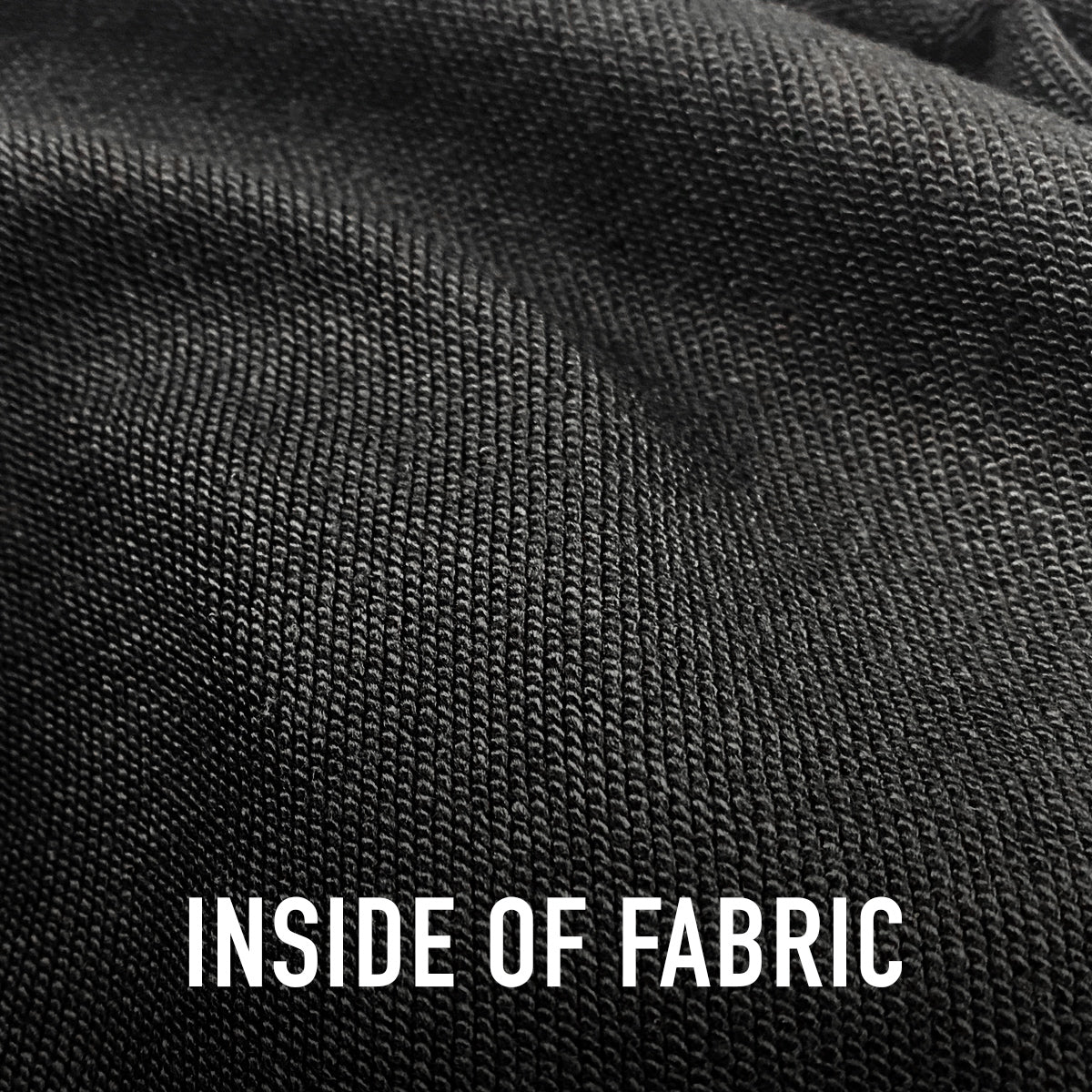  inside of fabric of the Japanese style black flap pocket pants - anatta streetwear 