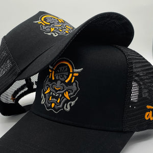 Hannya - Mesh Back Cap-by Anatta Streetwear-4