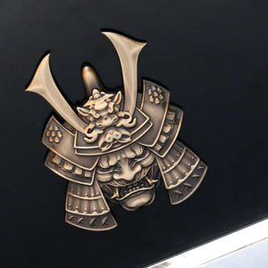 Hannya Samurai - 3D Metal Sticker - Car Decal - Metal Decal  - 3