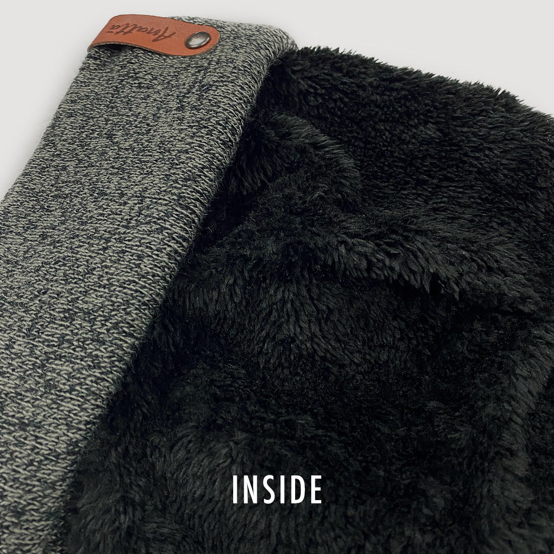 Winter Beanie - Charcoal-anatta streetwear - 3
